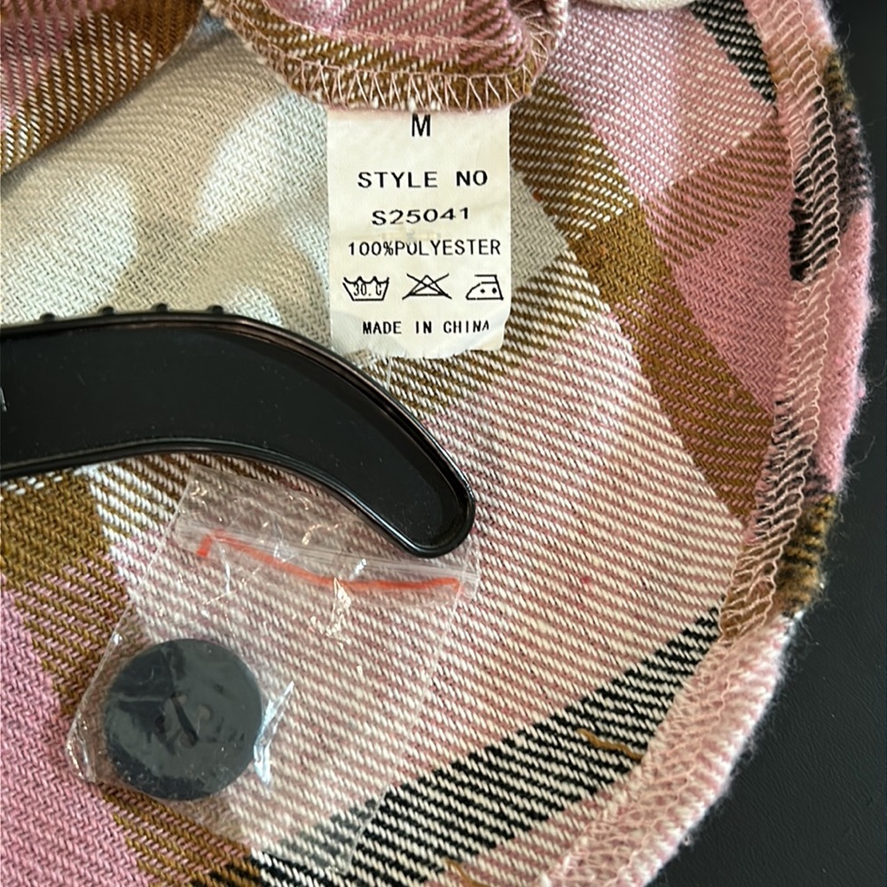 Solution Medium Oversized Shacket Shirt Jacket - image 5